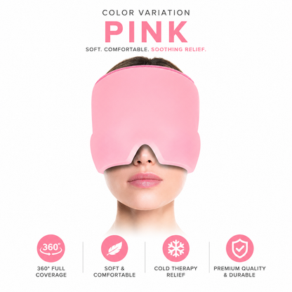 360 Cooling Gel Migraine Relief Head Wrap